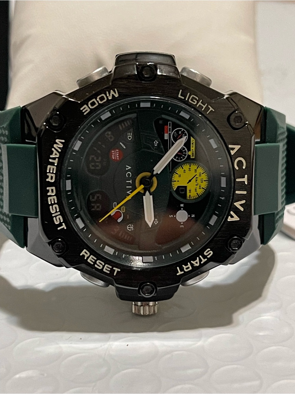 Activa X Invicta Analog Digital Men's Watch - 55mm. Green - Picture 6 of 12